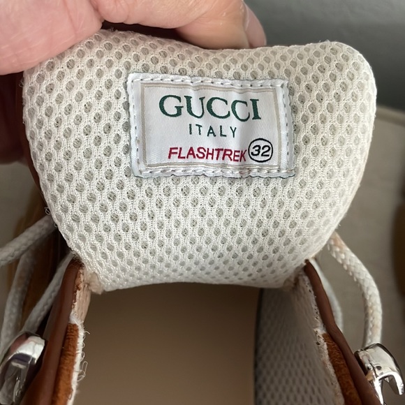 Gucci Flashtrek Sneakers in Size 32 - Picture 7 of 11
